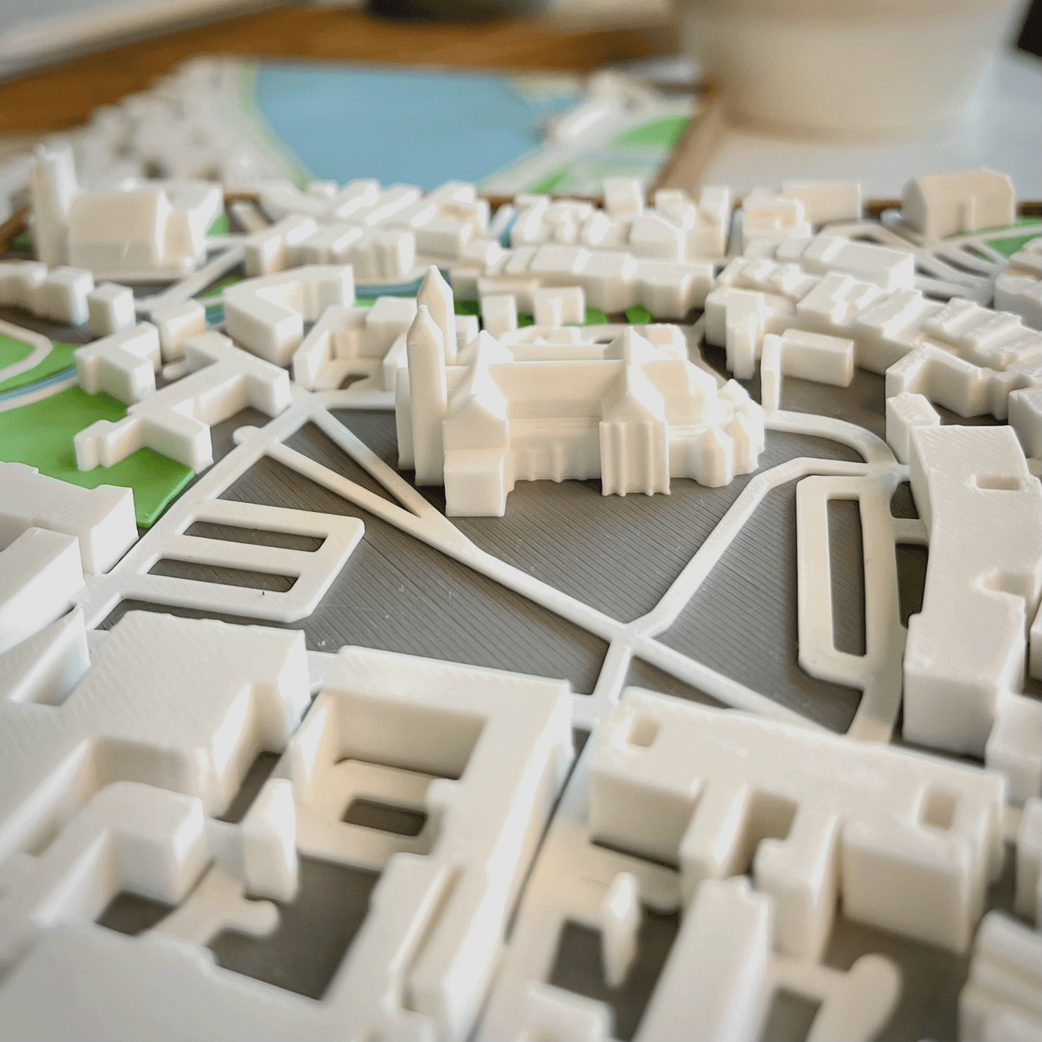 Münster in 3D: Innenstadt – 3D-Druck Stadtmodell von der Factory