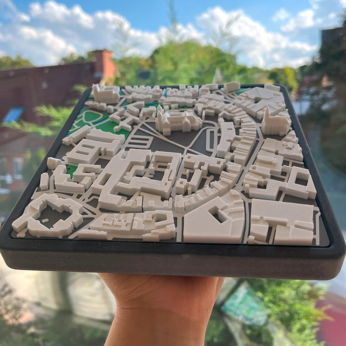 Münster in 3D: Innenstadt – 3D-Druck Stadtmodell