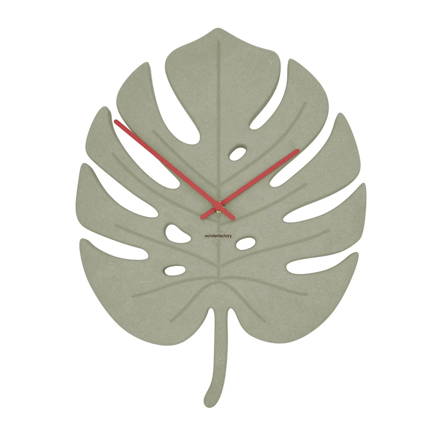LUXHORA Monstera – Wanduhr von der Factory