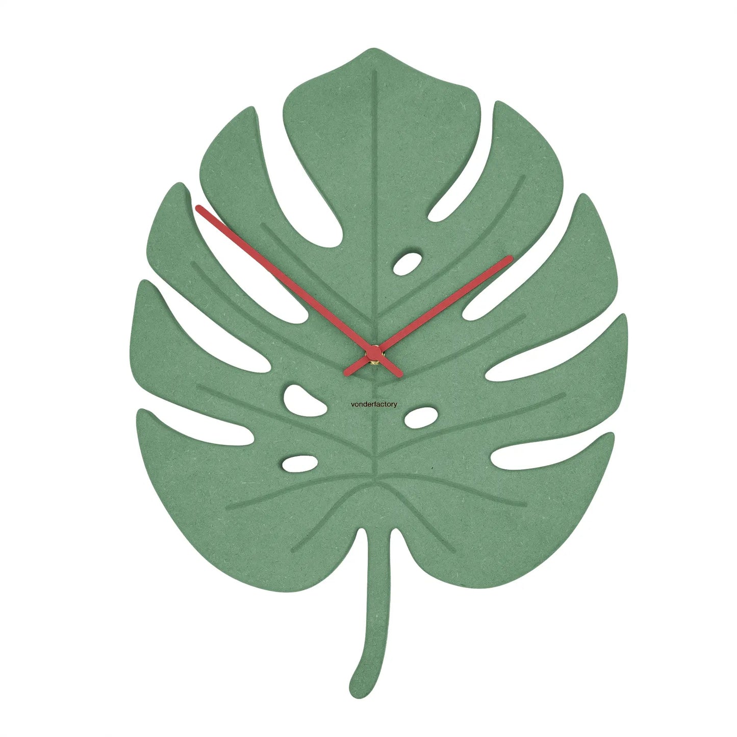 LUXHORA Monstera – Wanduhr von der Factory