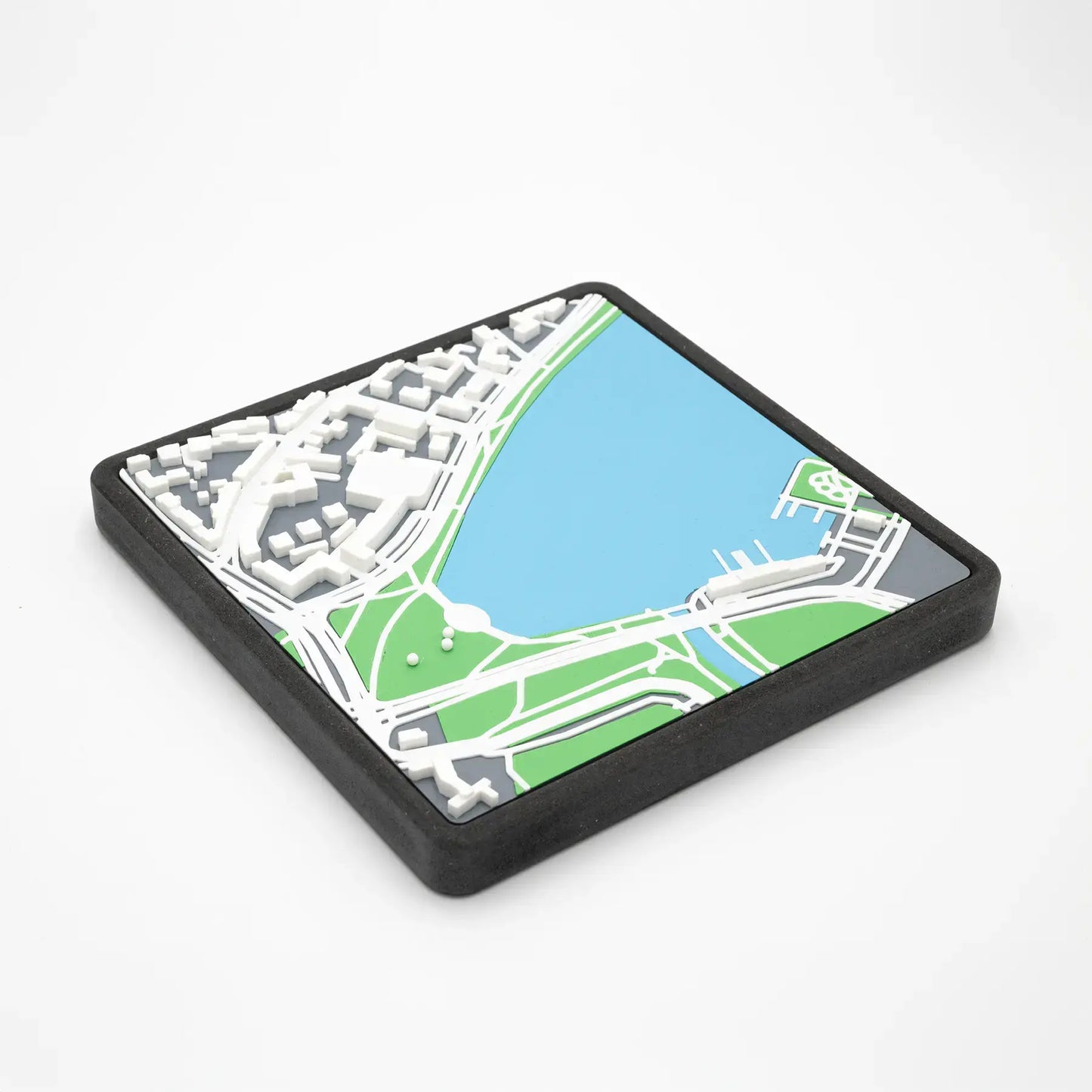 Münster in 3D: Aasee – 3D-Druck Stadtmodell