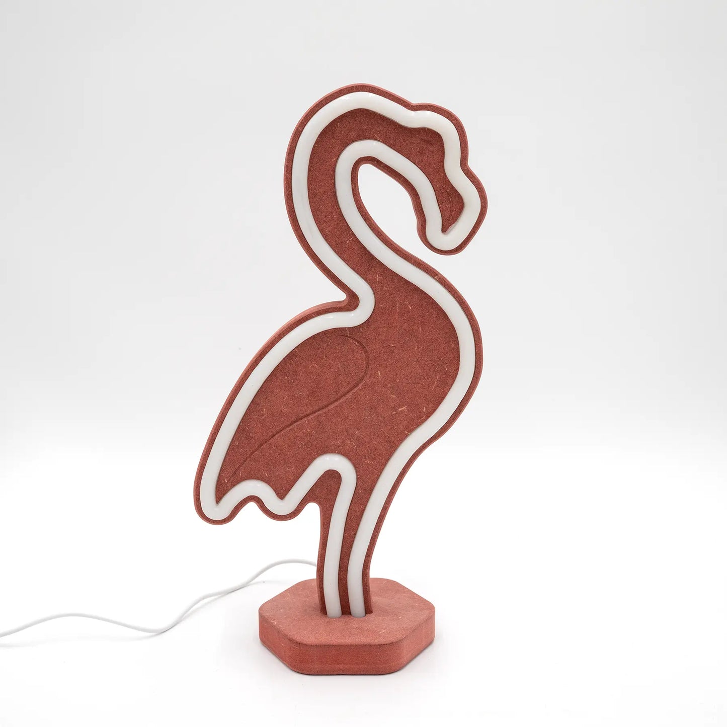 Lignulux DUAL-COLOR Frank der Flamingo - LED Lampe