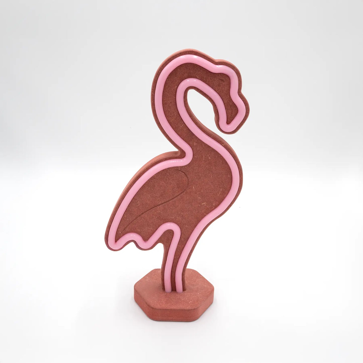 Lignulux Frank der Flamingo - LED Neonlampe