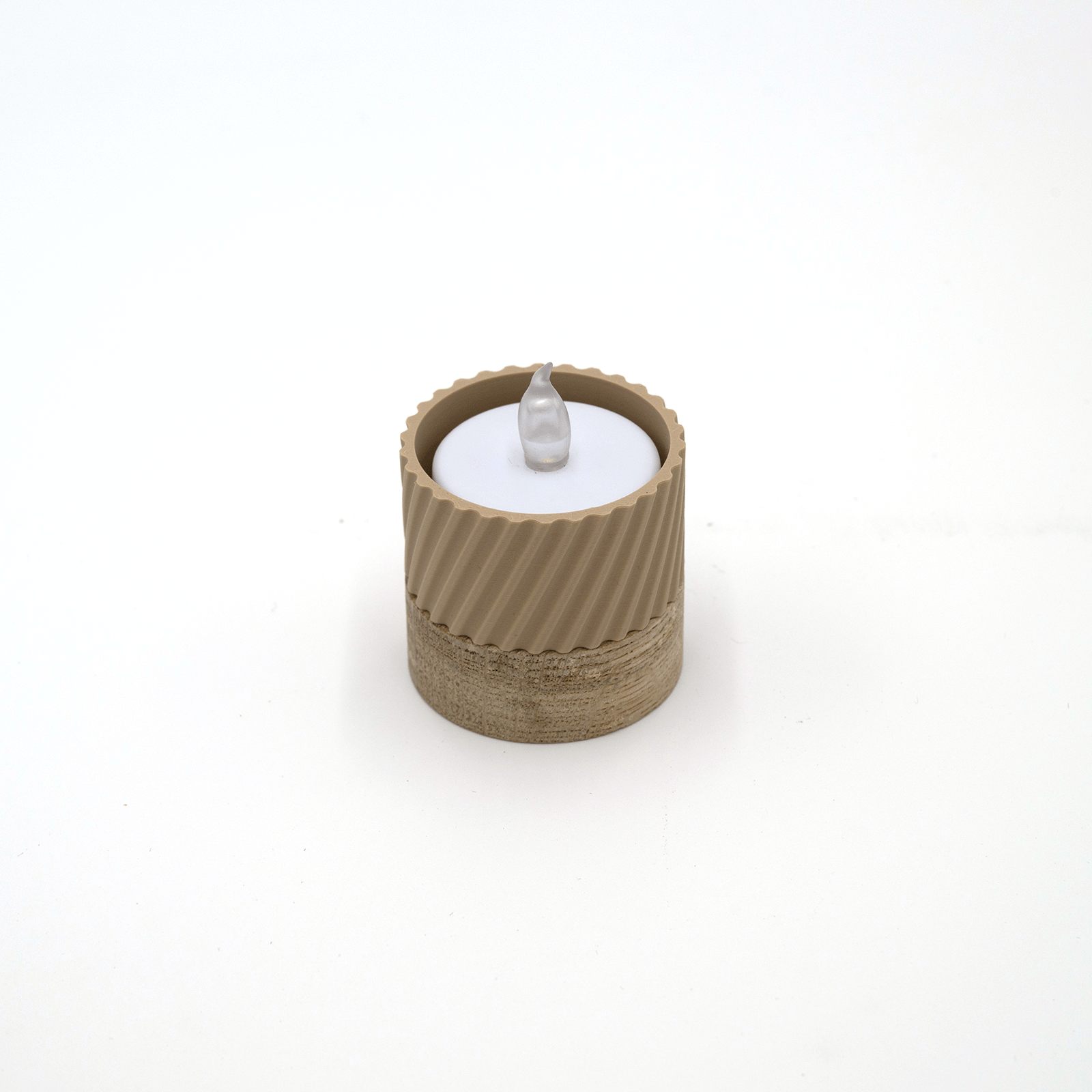 Columina "Curvy"  – Design LED-Teelichthalter von der Factory
