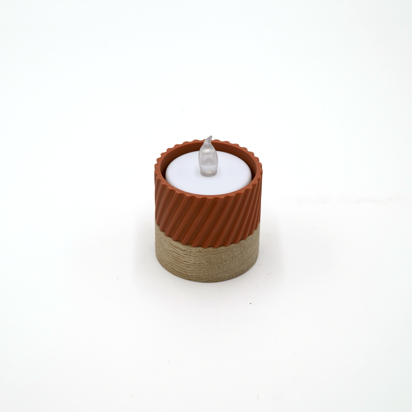 Columina "Curvy"  – Design LED-Teelichthalter von der Factory
