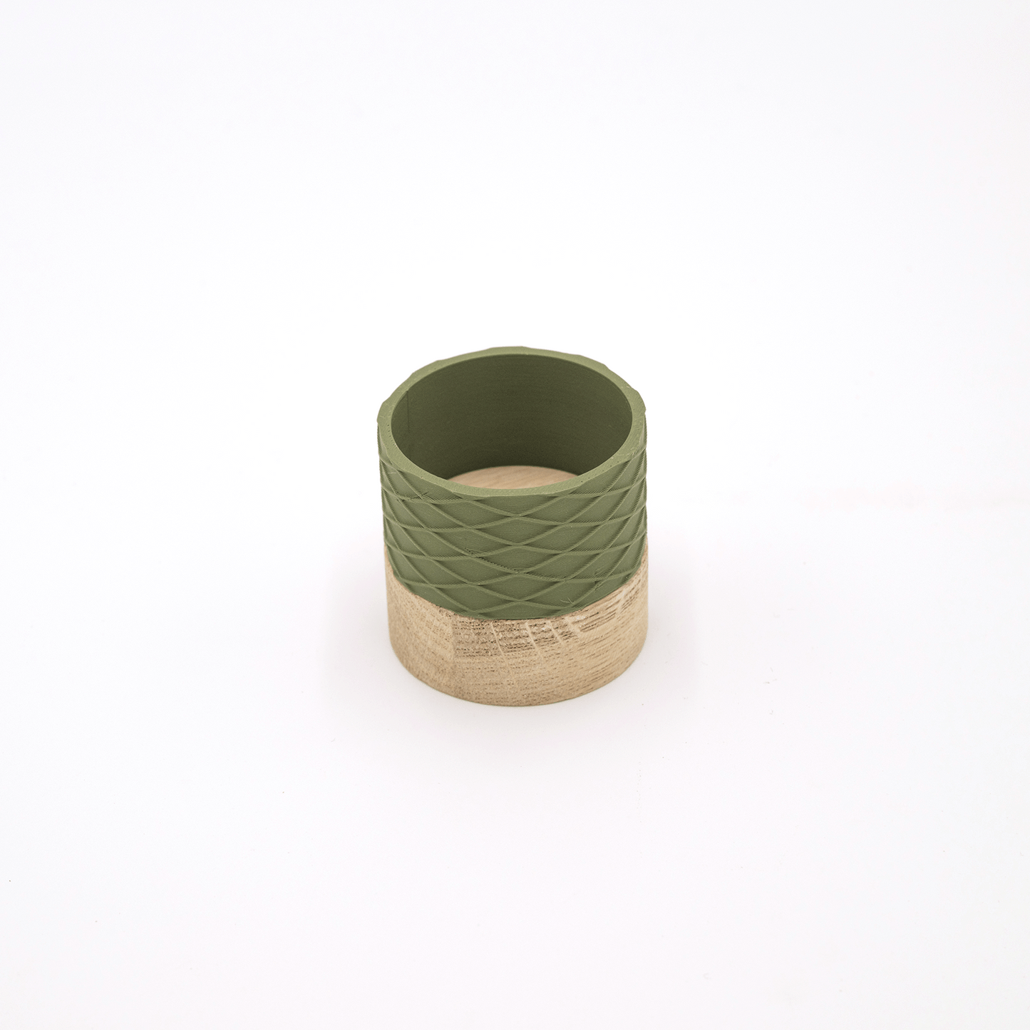 Columina "Waffles" – Design LED-Teelichthalter aus Holz und 3D-Druck