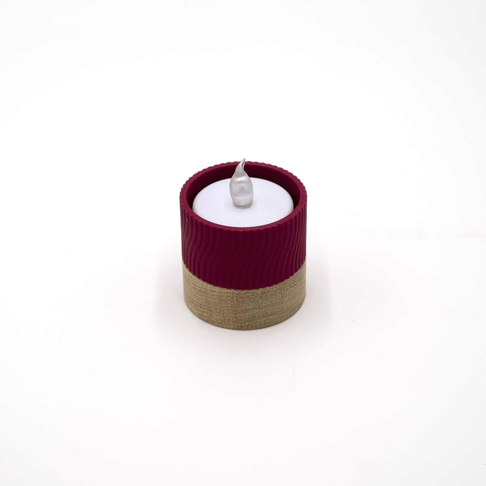 Columina "Wavy"  – Design LED-Teelichthalter von der Factory