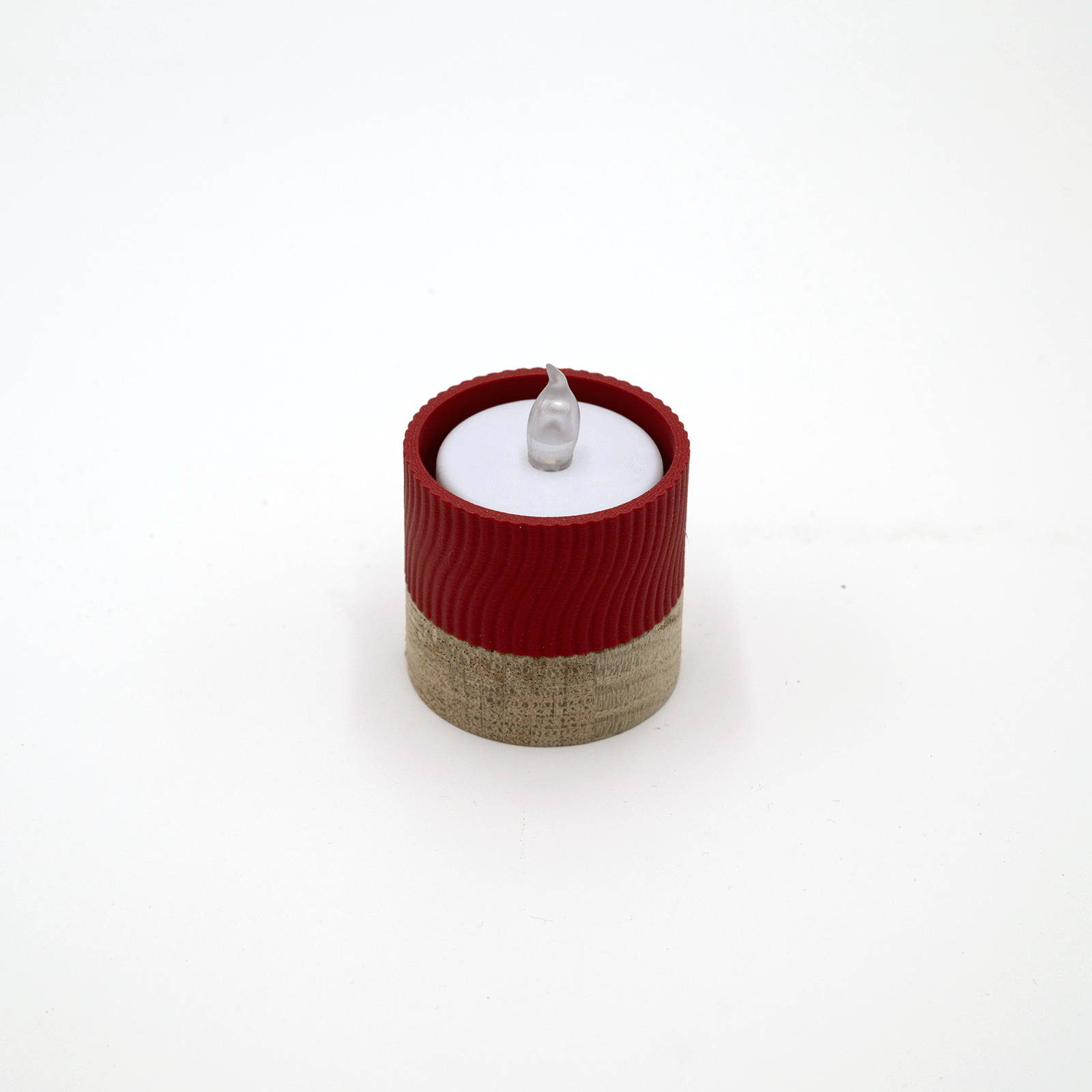 Columina "Wavy"  – Design LED-Teelichthalter von der Factory