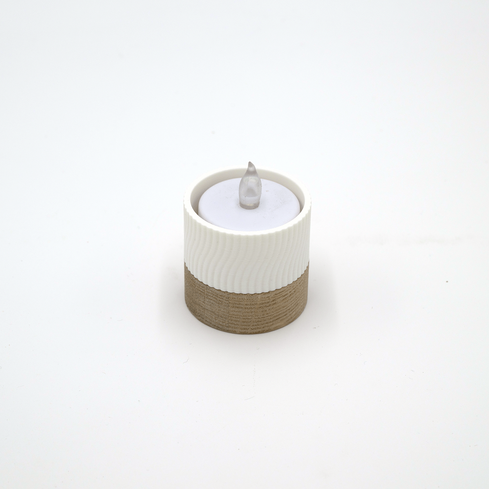 Columina "Wavy"  – Design LED-Teelichthalter von der Factory