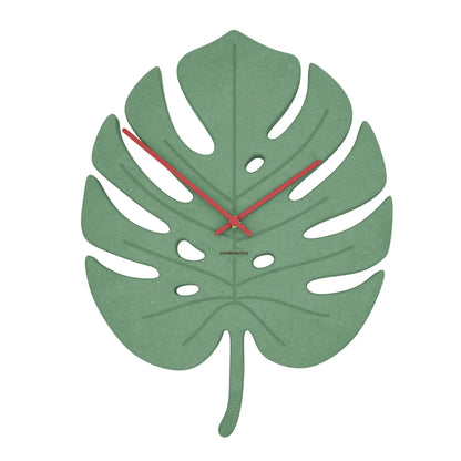 LUXHORA Monstera – Wanduhr von der Factory