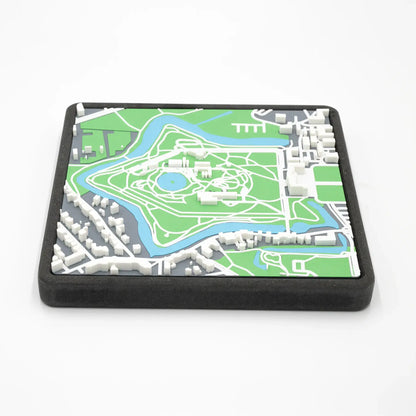 Münster in 3D: Schloss – 3D-Druck Stadtmodell