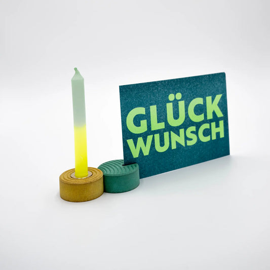 Ringcut – Kerzenständer + Kartenhalter