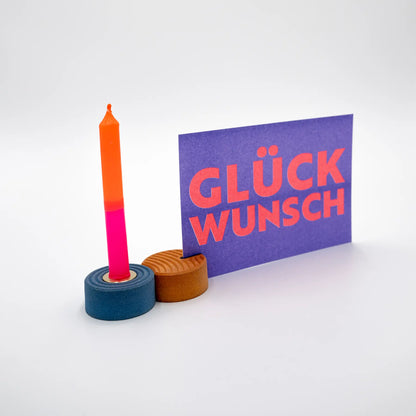 Ringcut – Kerzenständer + Kartenhalter