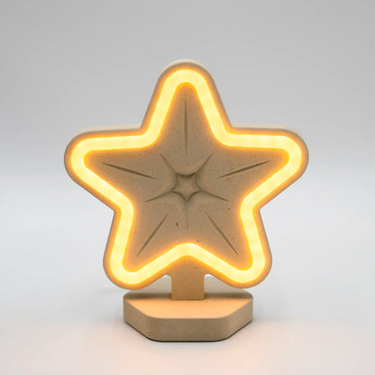 Lignulux DUAL-COLOR Leo der leuchtende Stern – LED Lampe