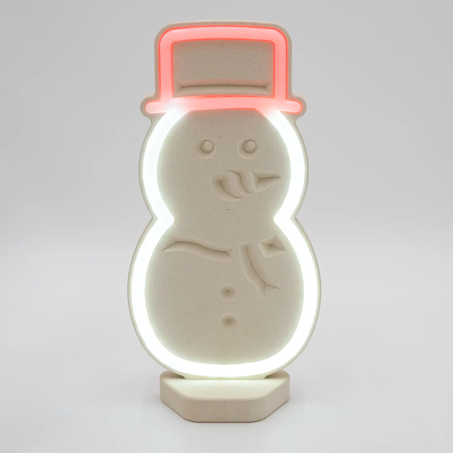 Lignulux DUAL-COLOR Sam der Schneemann – LED Lampe