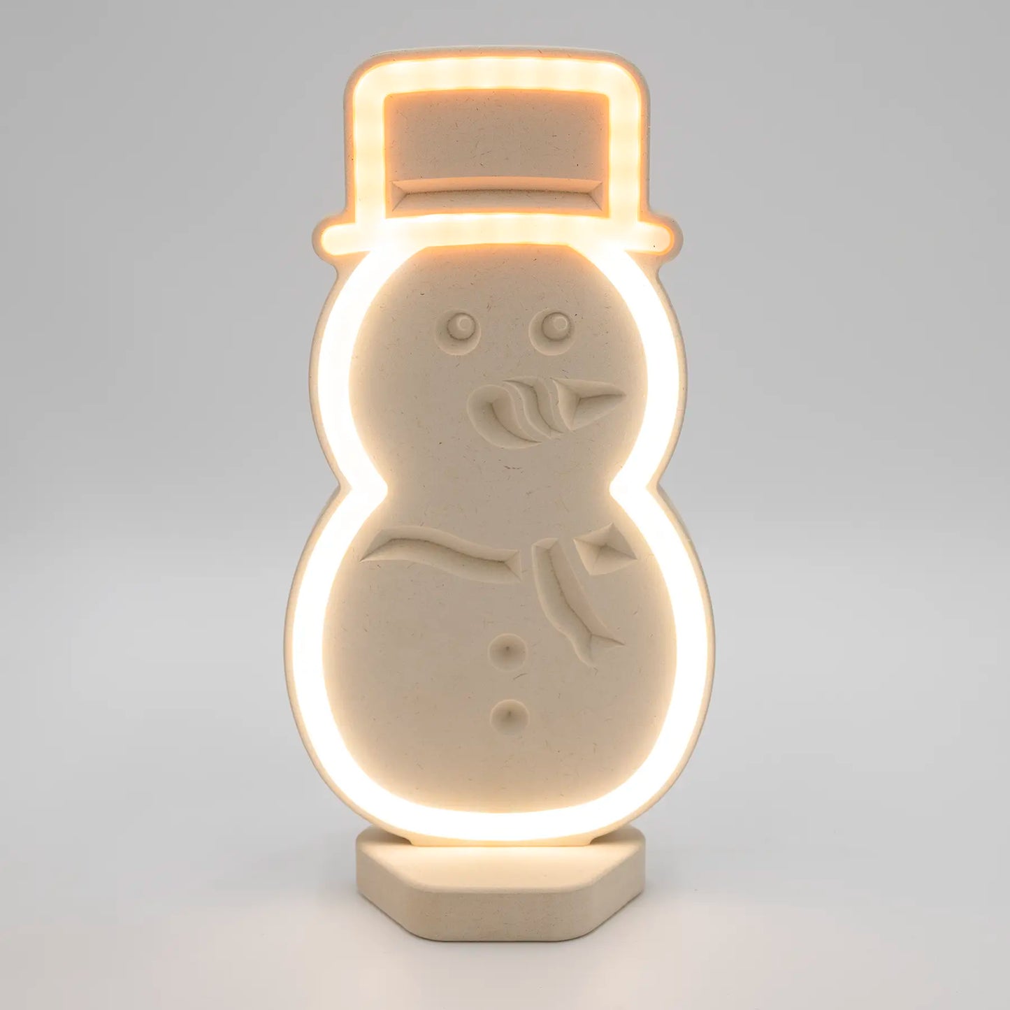 Lignulux DUAL-COLOR Sam der Schneemann – LED Lampe