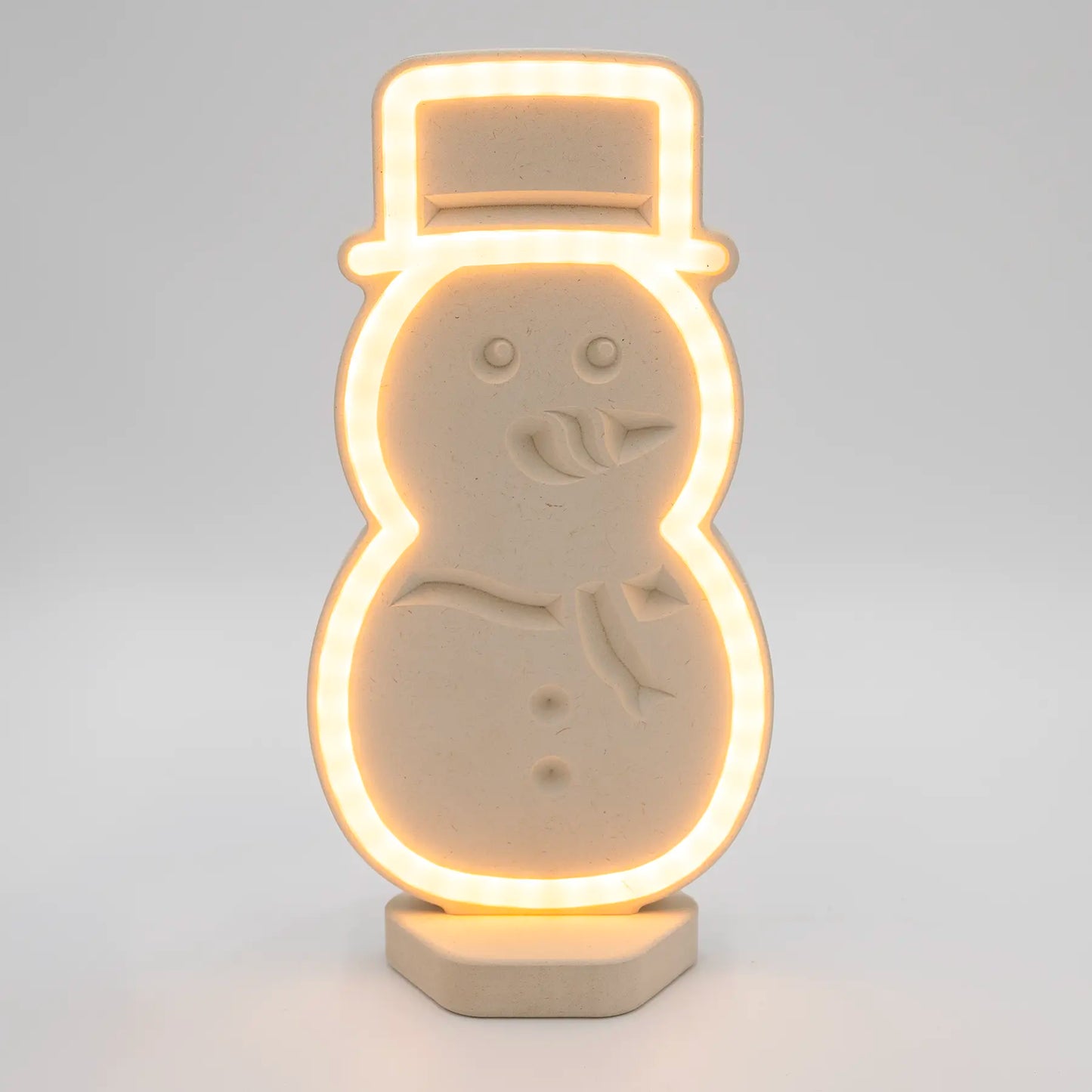 Lignulux DUAL-COLOR Sam der Schneemann – LED Lampe