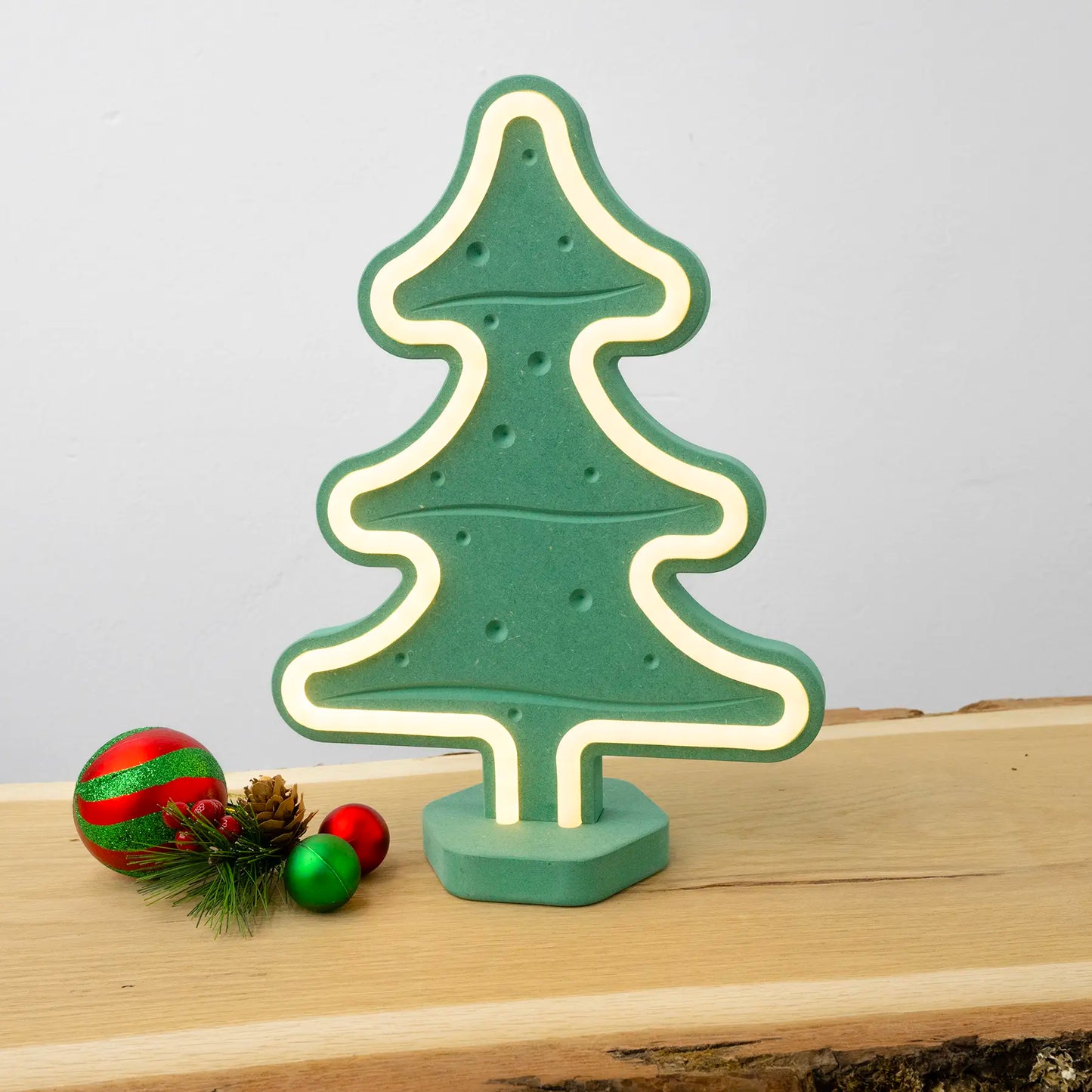 Lignulux DUAL-COLOR Tanja die Tanne – LED Lampe