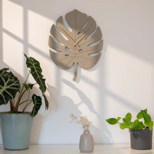 LUXHORA Monstera – Wanduhr von der Factory