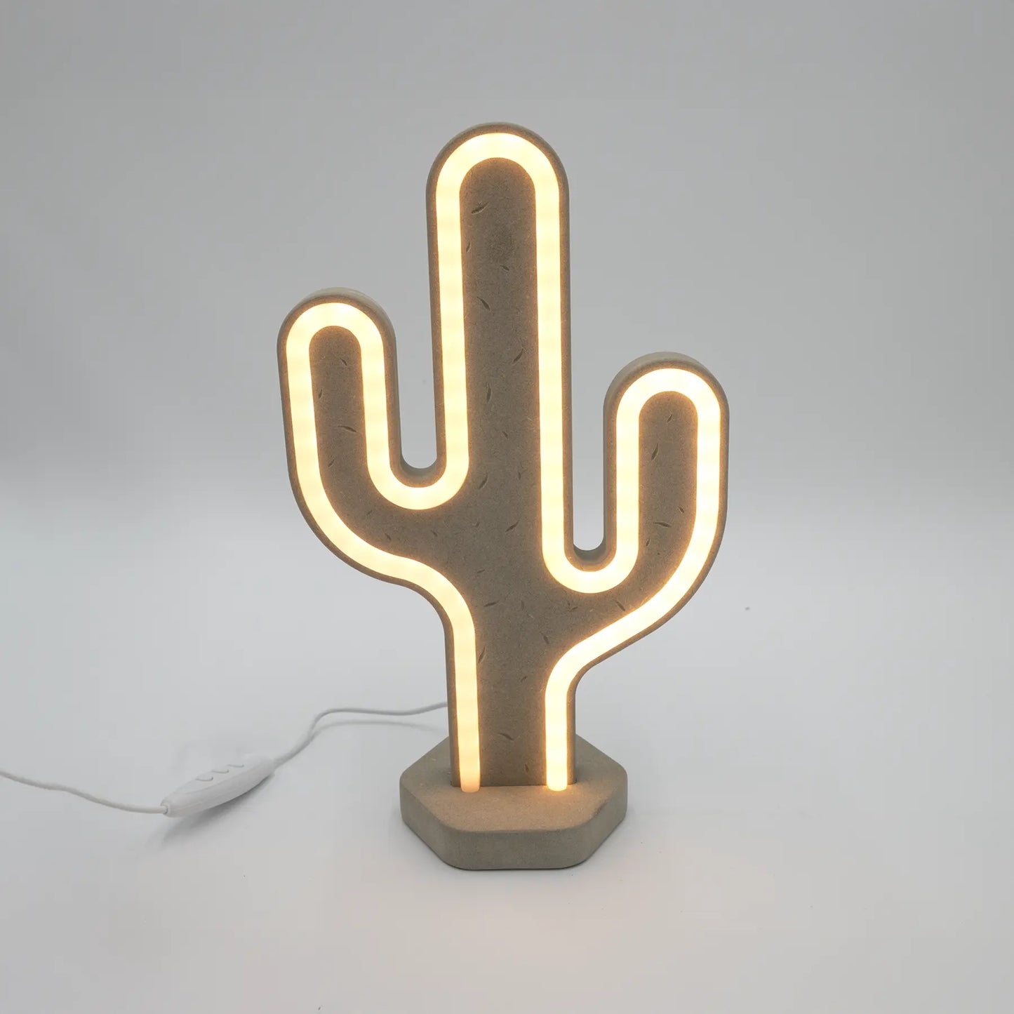 Lignulux DUAL-COLOR Kurt der Kaktus – LED Neonlampe