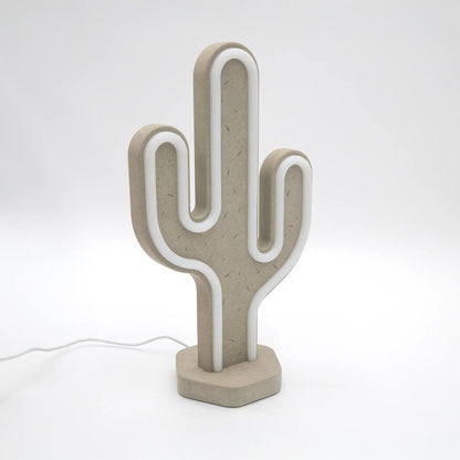 Lignulux DUAL-COLOR Kurt der Kaktus – LED Neonlampe