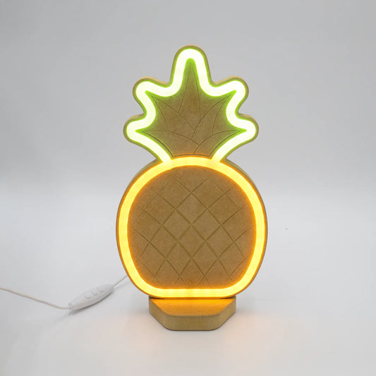 Lignulux DUAL-COLOR Anna the Pineapple – LED Neon Lamp