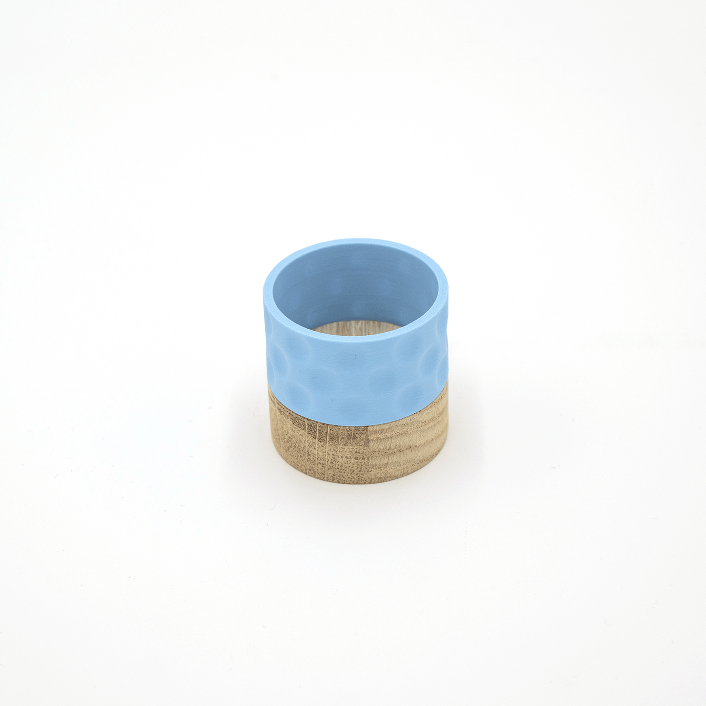 Columina "Bubbles"  – Design LED-Teelichthalter aus Holz und 3D-Druck