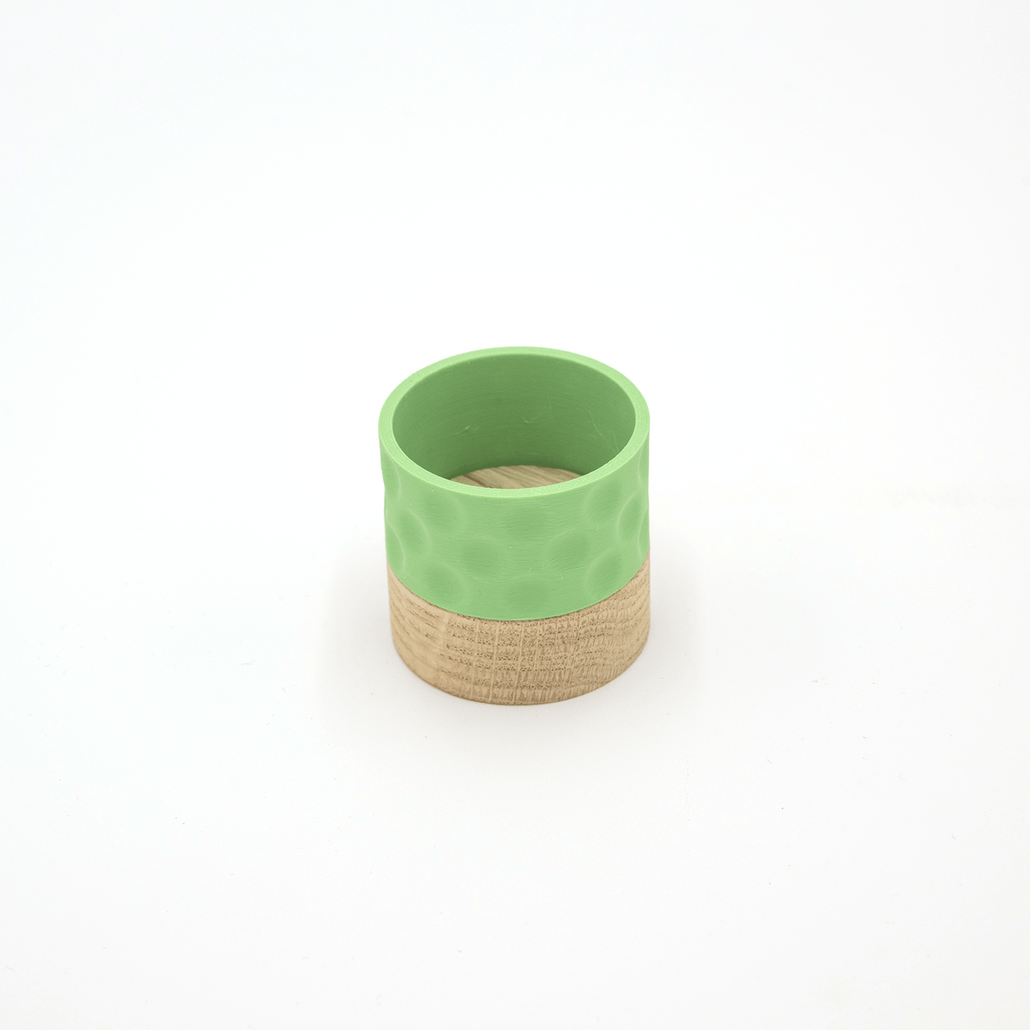 Columina "Bubbles"  – Design LED-Teelichthalter aus Holz und 3D-Druck