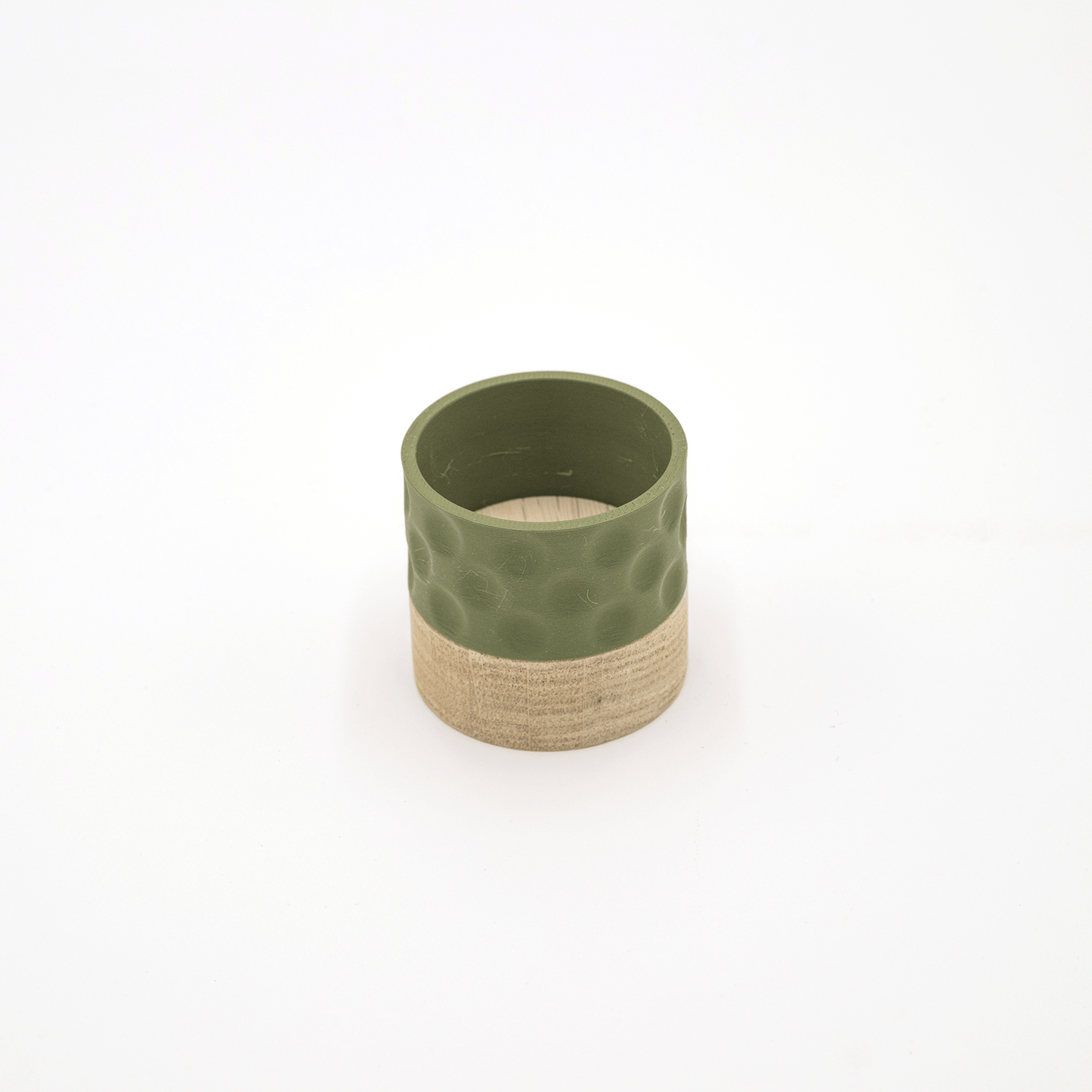 Columina "Bubbles"  – Design LED-Teelichthalter aus Holz und 3D-Druck