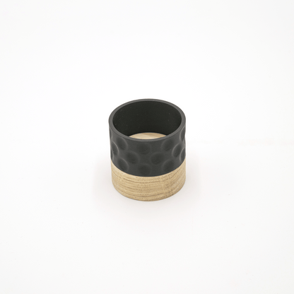 Columina "Bubbles"  – Design LED-Teelichthalter aus Holz und 3D-Druck