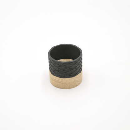 Columina "Waffles"  – Design LED-Teelichthalter aus Holz und 3D-Druck